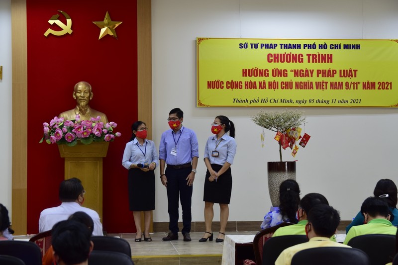 Sở Tư pháp TP.HCM tổ chức Hội thi tìm hiểu Luật Phòng, chống tham nhũng - ảnh 4