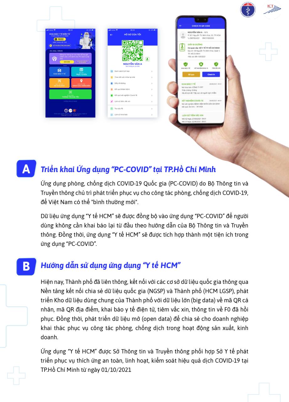 Hướng dẫn sử dụng ứng dụng ''Y tế HCM'' từ ngày 1-10 ảnh 2
